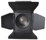 LED Fresnel 200W RGBL Stage Spot with Barn Door